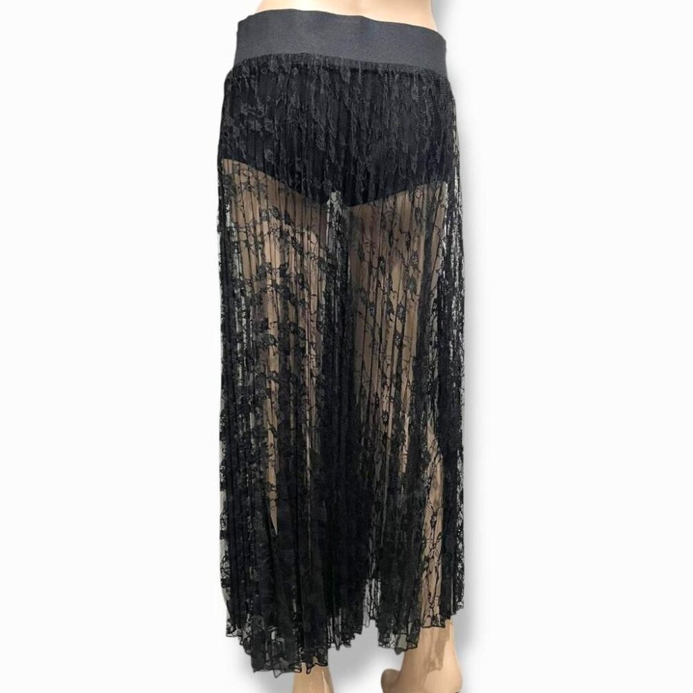 Vintage pleated maxi skirt size XL